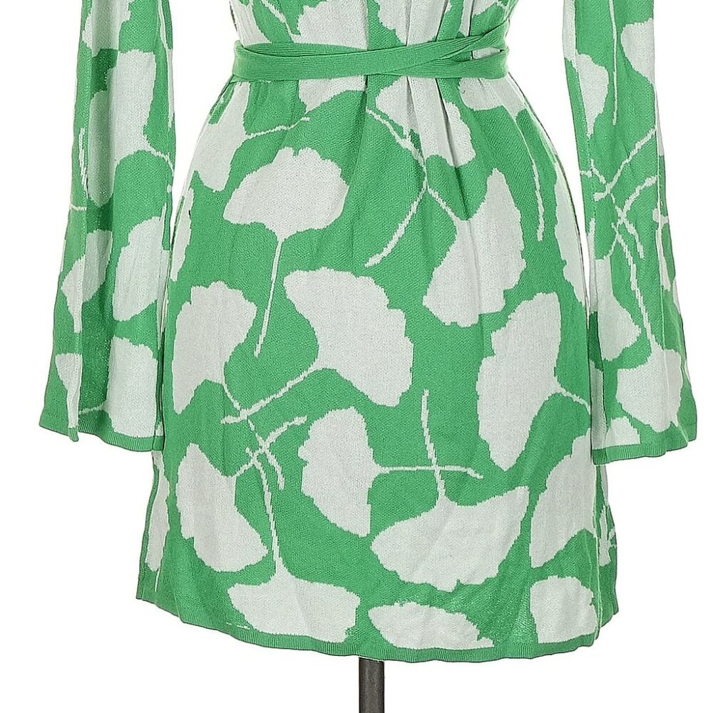 NWT DVF for Target Classic knit Kelley Green Wrap dress, Medium - Picture 6 of 6